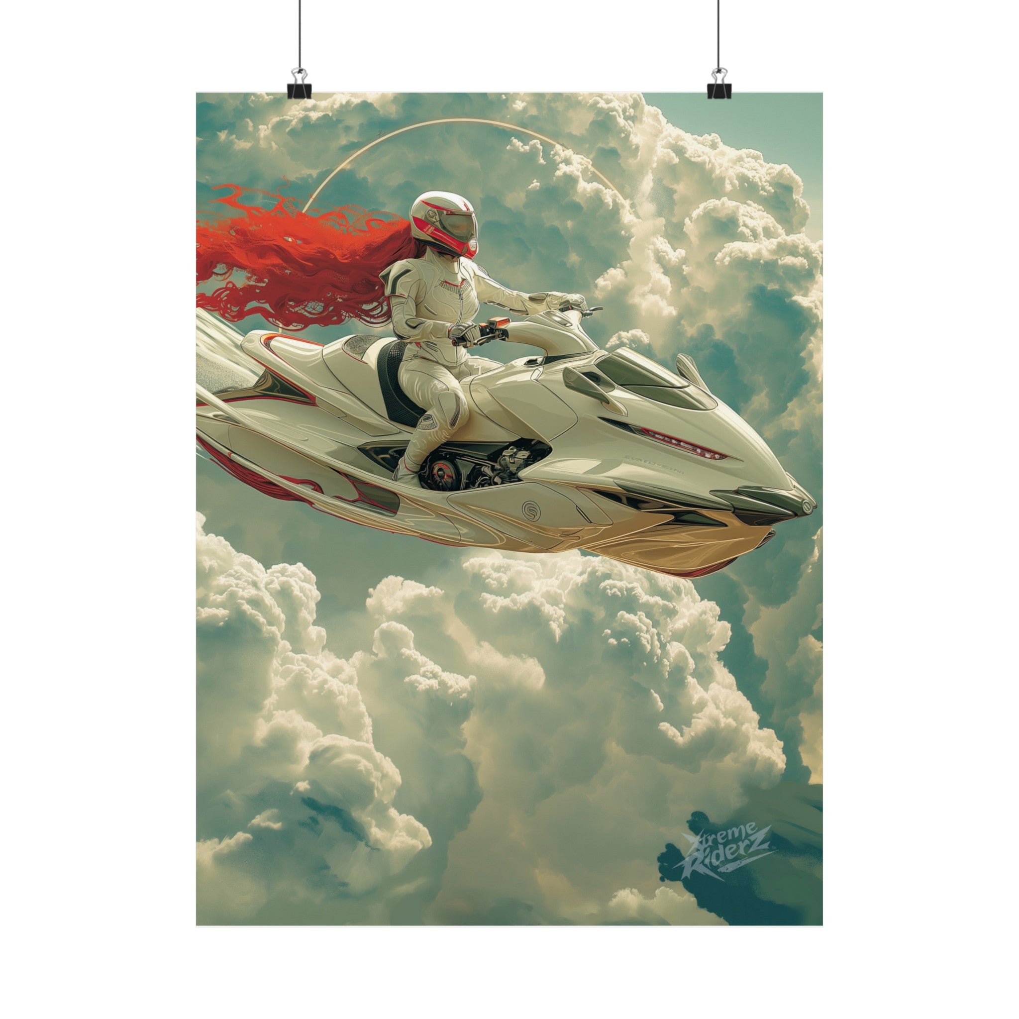 Exploring the Stratosphere Matte Vertical Posters